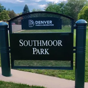 Park sign