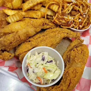Fish Fry Friday  Fisn and Spaghetti  $15.99