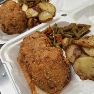 Salmon Croquettes special on Thursdays $14.99