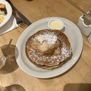 bread pudding pancakes are a delight