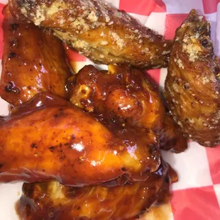 Sweet heat/ Citrus Pepper wings