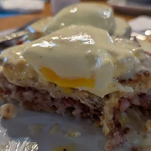 Corn Beef Hash Benedict