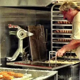Where the best donuts ever are made. Old school.