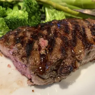 NY Chesapeake Strip Steak - served medium rare