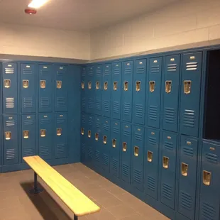 Men's locker room