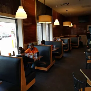 North side of the restaurant