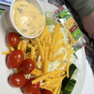 Cheese salad