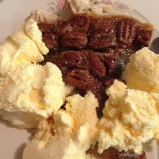 Warm Pecan Pie
