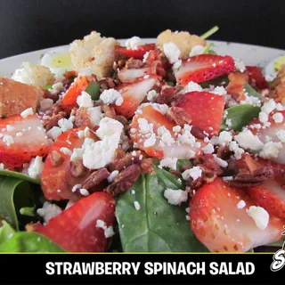 Strawberry Spinach Salad