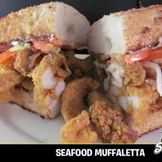 Seafood Muffaletta