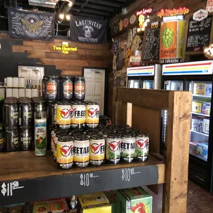 To-go side has some Free Tail from San Antonio!