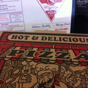 New to the South Lamar/Zilker neighborhood. Pizza by the slice and they deliver!