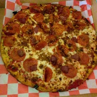 Meat Pie on gluten-free crust