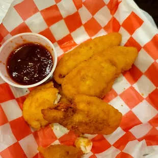 Awful Chicken tenders.