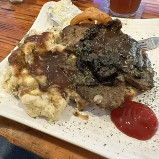 Open Face Meatloaf