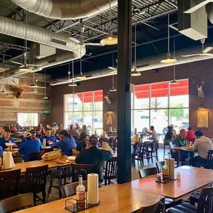 Plenty of seating in our dining room!