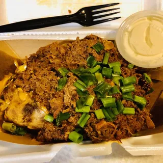 Chopped Brisket Baked Potato