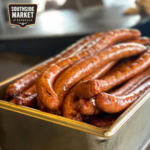 Our beef sausage is our best-seller!