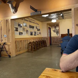 a man sitting at a table