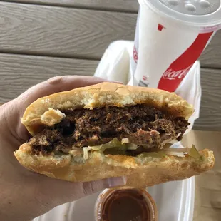 Chopped Beef Sandwich