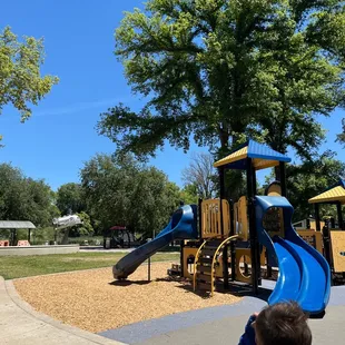One side of the park