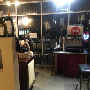 They have any kind of beverage you like.