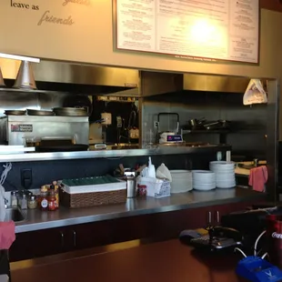 interior, sushi and sashimi