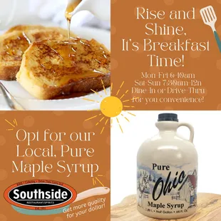 Clean, local, real Maple Syrup