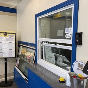 Order window at Southside Station in Berkeley.