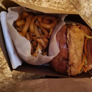 Fried Tofu Sandwich