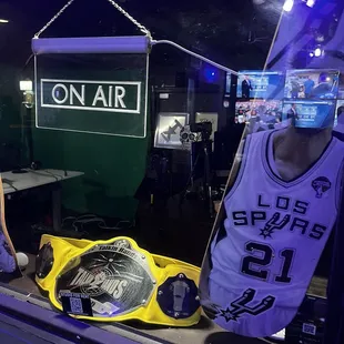 There&apos;s a podcast studio inside
