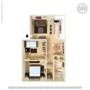 Two bedroom apartment