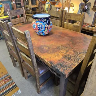 Next item I'll be purchasing! Copper dinette set!