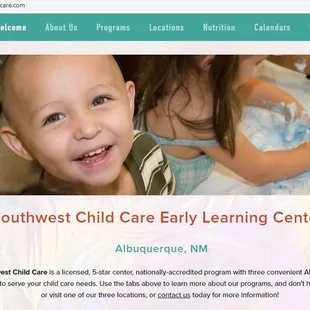 Visit our website for more information! www.southwestchildcare.com