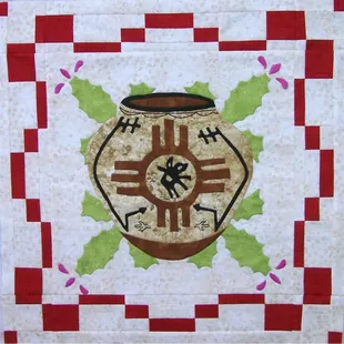 The first block in our new series, Native Treasures