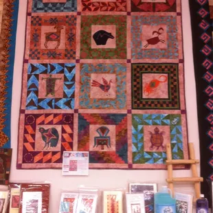 Ancient spirits of the Mesa quilt available in a kit.