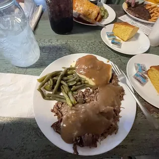 Homemade Pot Roast Dinner