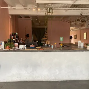 Front counter