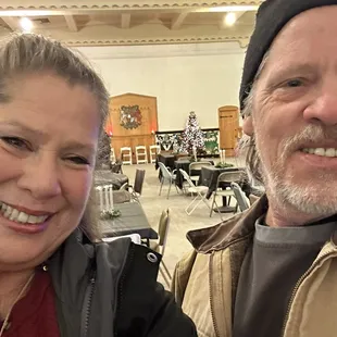 Holiday decor was so nice