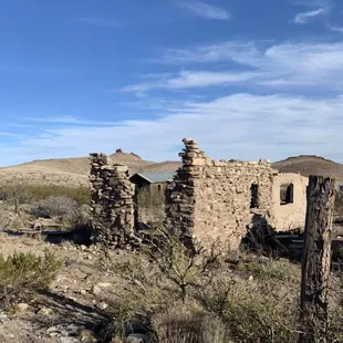 The lonely remains of Lake Valley ghost town