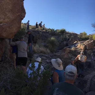 Making the climb in Silva Canyon, join us!