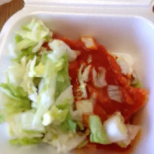 Tamale smothered.