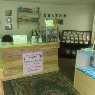 Southwest Kratom show room