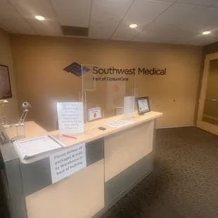 Everyone seems to be working in back of house