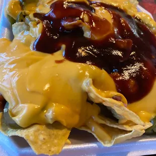 Brisket nachos