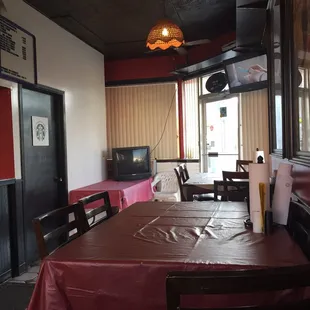 Inside of the restaurant