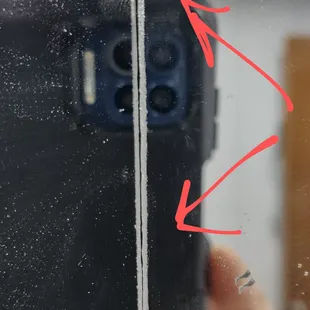 The mirrors edges is unfinished and sharp...has already cut someone