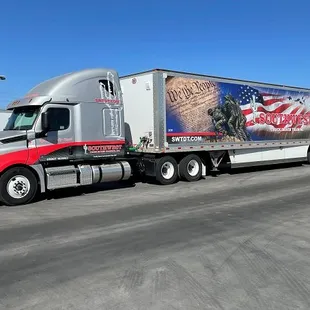 New graphics on our training trucks!