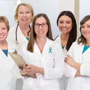 Some of our compassionate care team, featured from left to right: Dr. Lojun, nurse practitioner Mary Honeycutt, Dr...