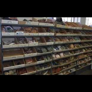 Rough rock priced by the pound